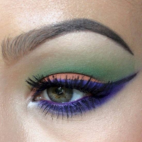 Happy Halloween eye makeup