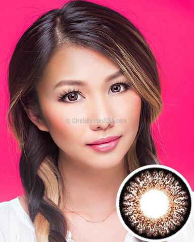GEO Princess Mimi Chocolate Brown WMM304 - CircleLensesUSA.com