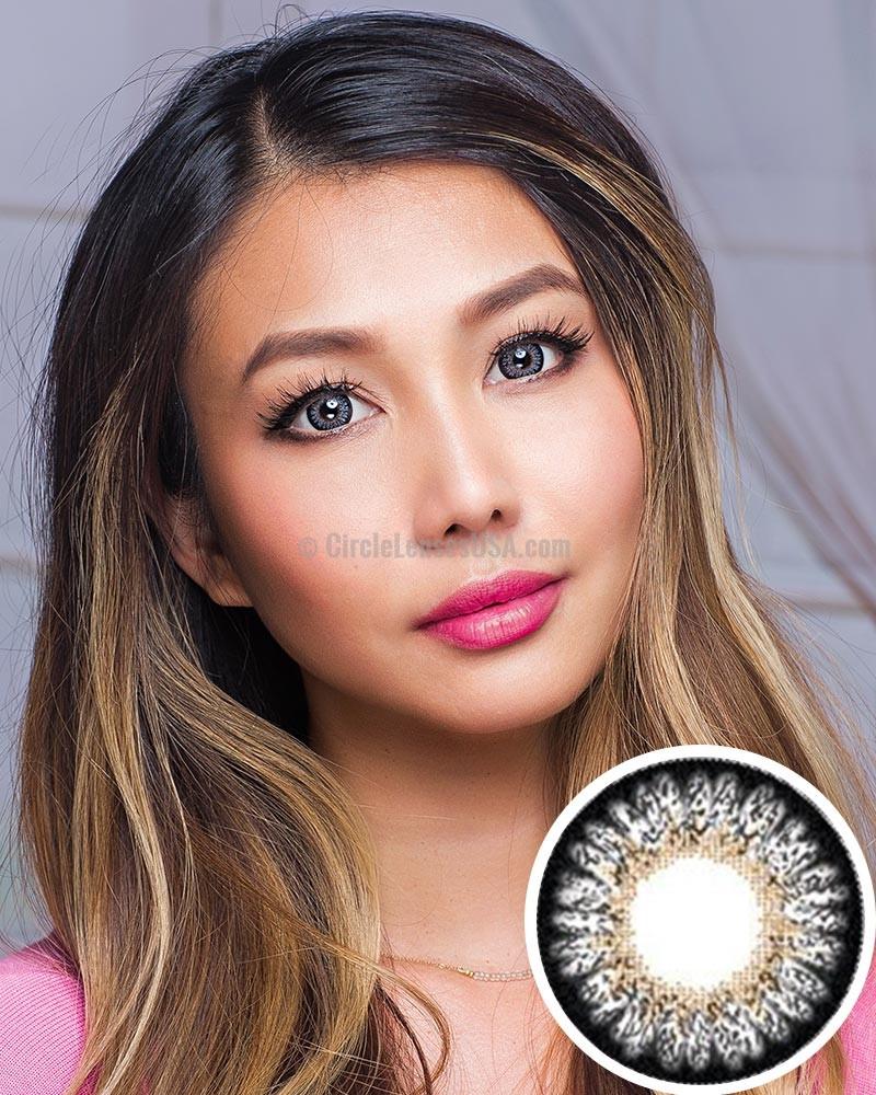 GEO Princess Mimi Sesame Grey WMM305 - CircleLensesUSA.com