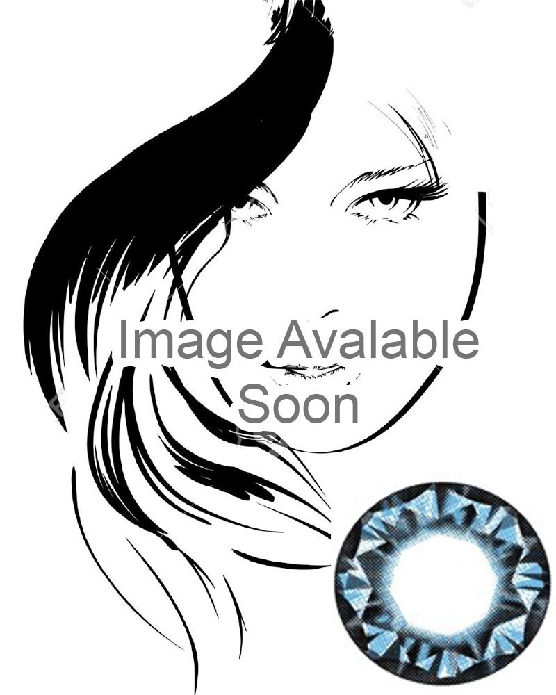 Geo Xtra Diamond Blue 2 Tone Circle Lens WTB32 - CircleLensesUSA.com
