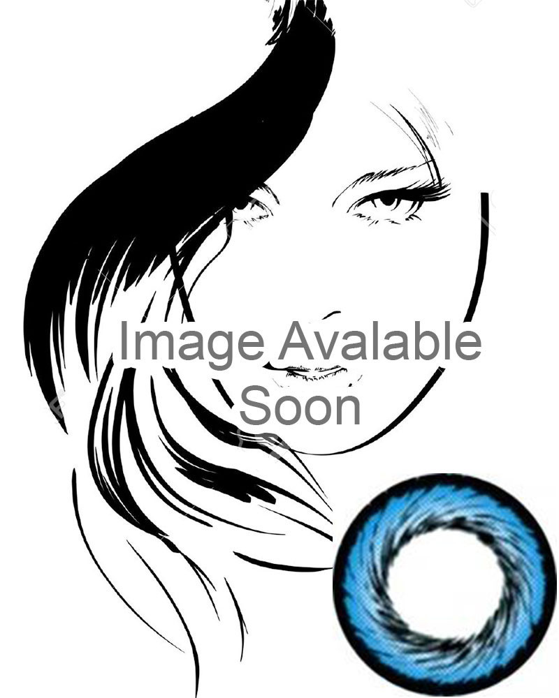 Geo Xtra Blue 2 Tone Circle Lens WTB82 - CircleLensesUSA.com
