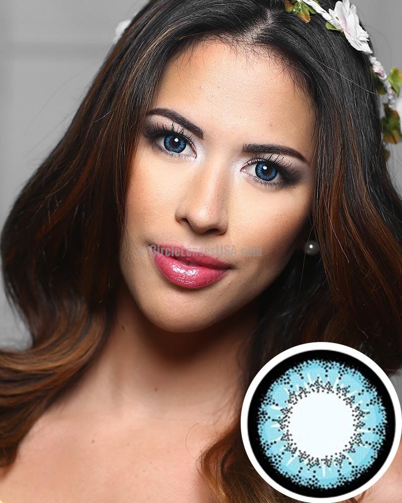 Geo Super Angel Blue Circle Lens XCM212 - CircleLensesUSA.com