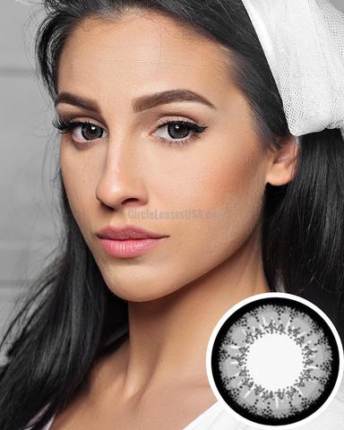 Geo Super Angel Grey Circle Lens XCM215 - CircleLensesUSA.com