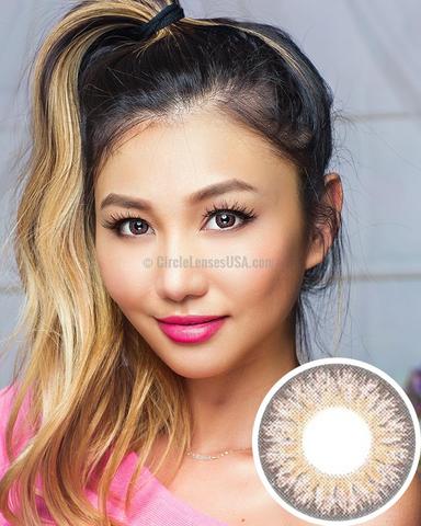 Geo Eyescream Chocomousse Circle Lens XMU-A16 - CircleLensesUSA.com