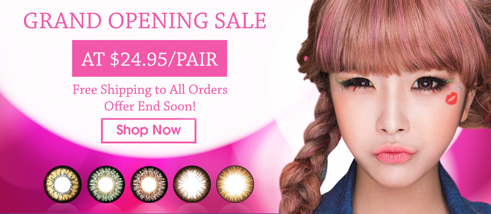 grand opening sale at $9.99/pair